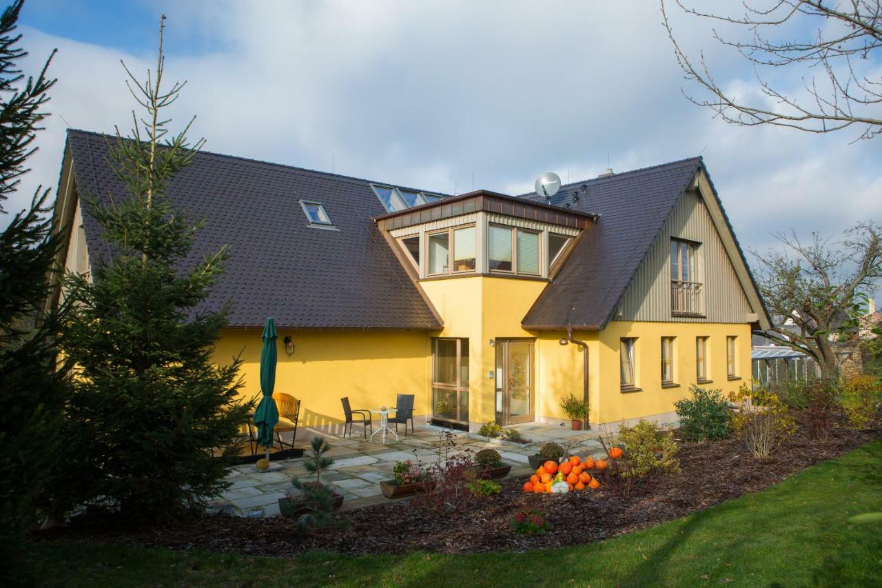 Pension Raupennest Mit Blockhaussauna Bautzen Luaran gambar